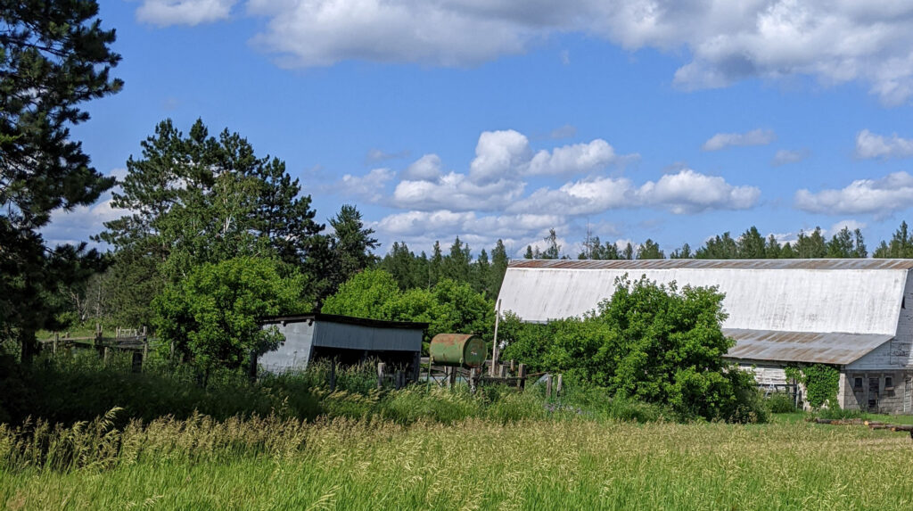 Background Image of a farm